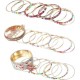 Bangle Stackable Bracelet Set For Women Layering Statement Bead Wrap Bangle Bohemian Indian Colorful Bracelet Fashion Bangle Stackable Bracelet Set For Women Layering Statement Bead Wrap Bangle Bohemian Indian Colorful Bracelet Fashion